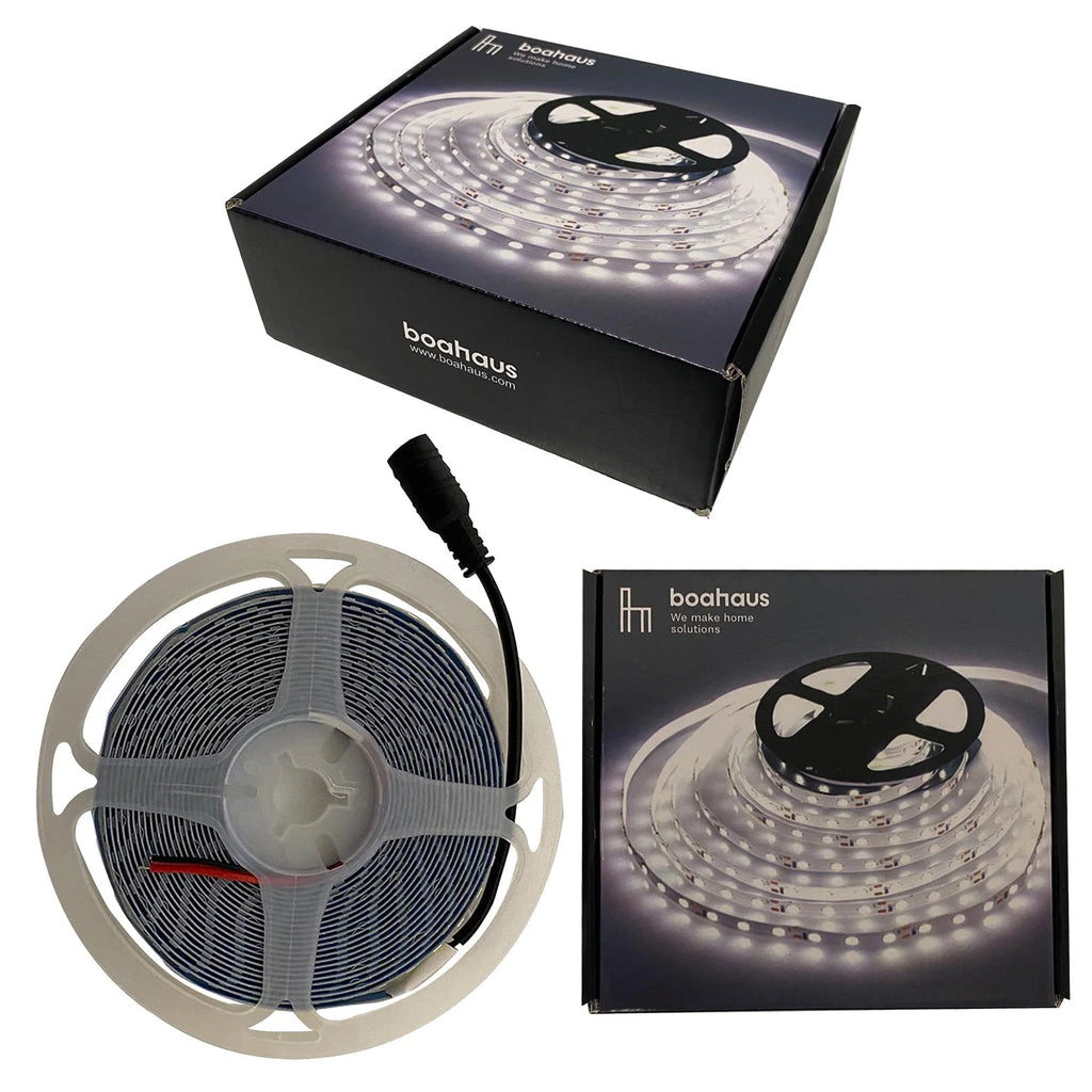 Boahaus Dimmable LED Strip Lights (16.4 Feet) | Adjustable Brightness for Vanity & Home Decor
